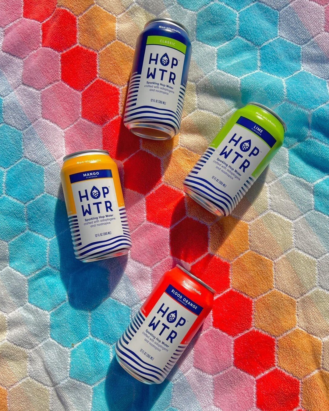 HOP WTR - Classic - Non-Alcoholic Sparkling Hop Water - 6 Pack