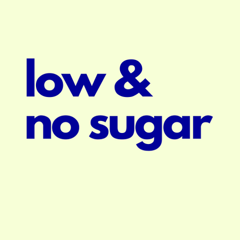 Low & No Sugar