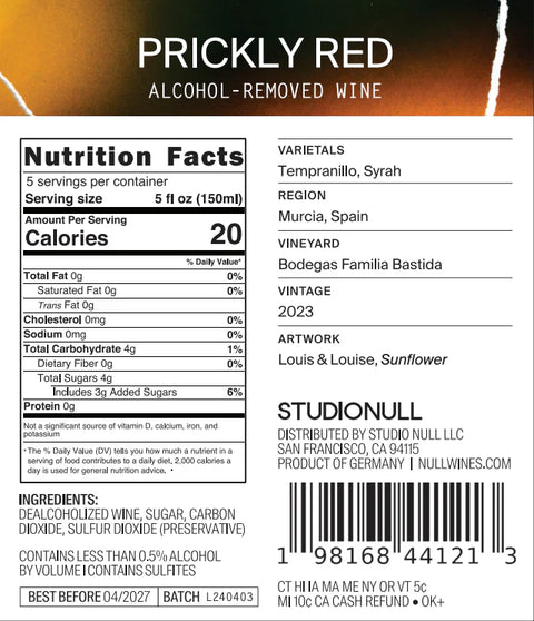 NULL Prickly Red